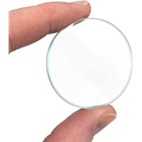 Los mejores  - eisco Labs doble convexo lente- 38 mm de diámetro- 30 cm de longitud focal – Suelo bordes